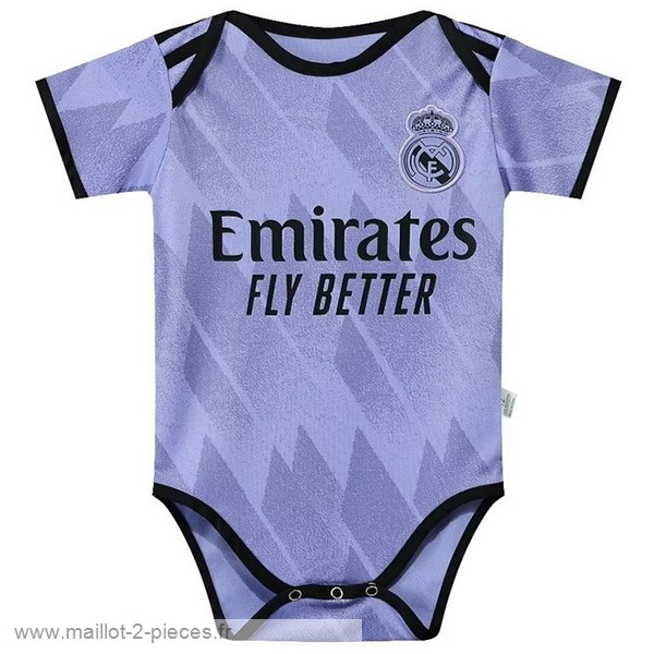 Boutique De Foot Exterieur Onesies Enfant Real Madrid 2022 2023 Purpura