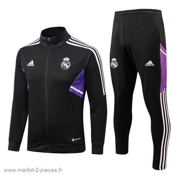 Boutique De Foot Survêtements Enfant Real Madrid 2022 2023 Noir I Purpura