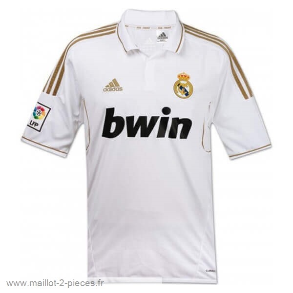 Boutique De Foot Domicile Maillot Real Madrid Rétro 2011 2012 Blanc