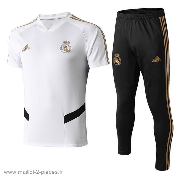 Boutique De Foot Entrainement Conjunto Completo Real Madrid 2019 2020 Blanc Noir