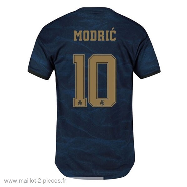 Boutique De Foot NO.10 Modric Exterieur Maillot Real Madrid 2019 2020 Bleu