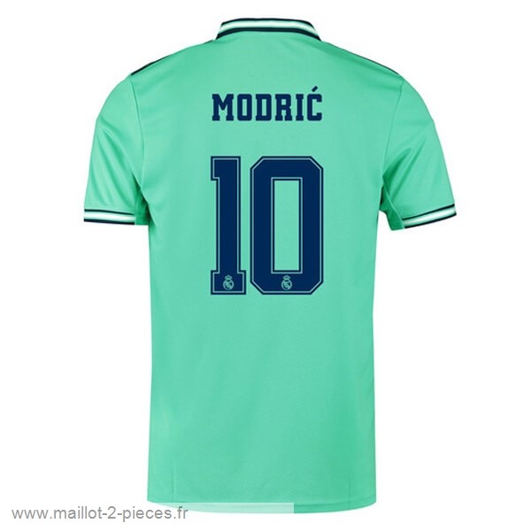 Boutique De Foot NO.10 Modric Third Maillot Real Madrid 2019 2020 Vert