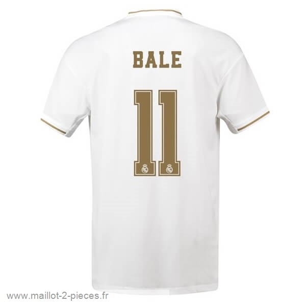 Boutique De Foot NO.11 Bale Domicile Maillot Real Madrid 2019 2020 Blanc