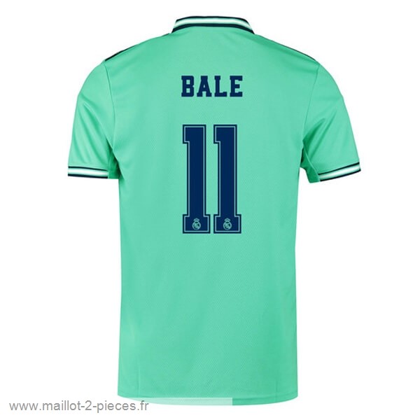 Boutique De Foot NO.11 Bale Third Maillot Real Madrid 2019 2020 Vert