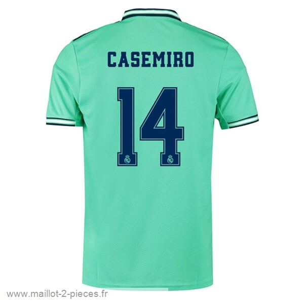 Boutique De Foot NO.14 Casemiro Third Maillot Real Madrid 2019 2020 Vert