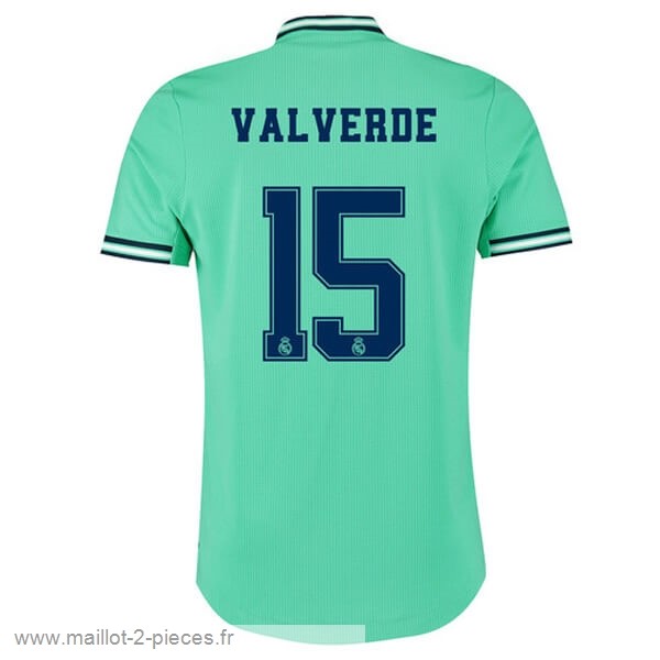 Boutique De Foot NO.15 ValVert Third Maillot Real Madrid 2019 2020 Vert