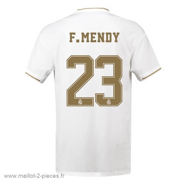 Boutique De Foot NO.23 F.Mendy Domicile Maillot Real Madrid 2019 2020 Blanc
