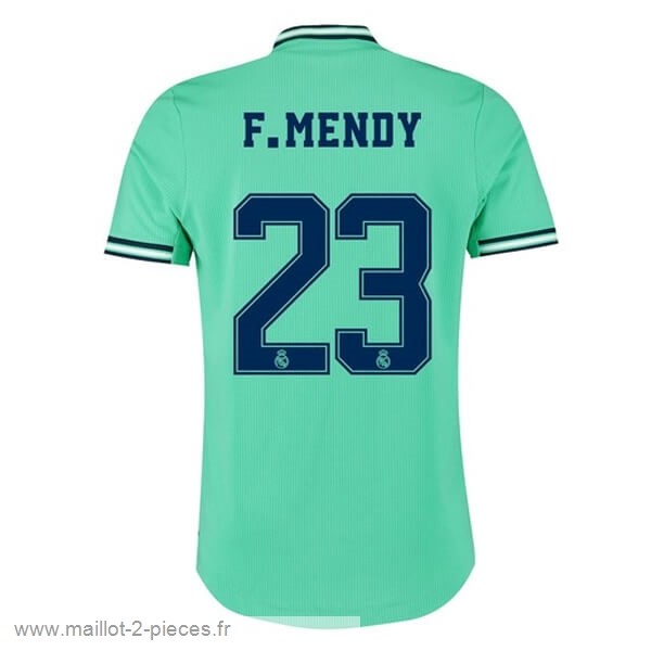 Boutique De Foot NO.23 F.Mendy Third Maillot Real Madrid 2019 2020 Vert