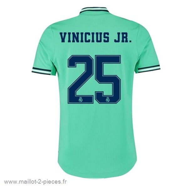 Boutique De Foot NO.25 Vinicius JR. Third Maillot Real Madrid 2019 2020 Vert
