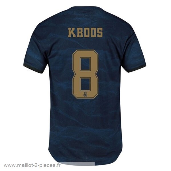 Boutique De Foot NO.8 Kroos Exterieur Maillot Real Madrid 2019 2020 Bleu