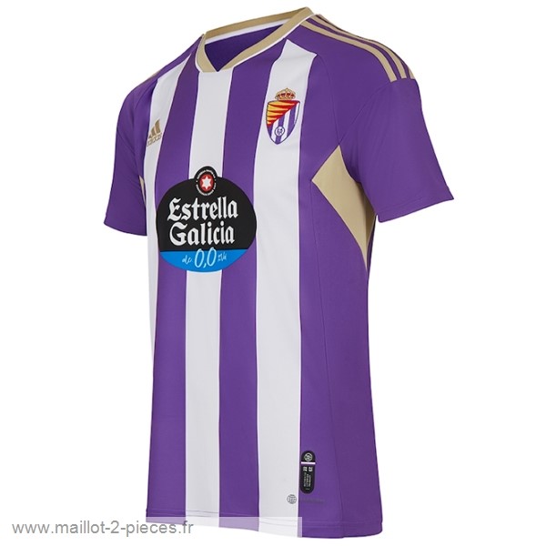 Boutique De Foot Domicile Maillot Real Valladolid 2022 2023 Blanc Purpura