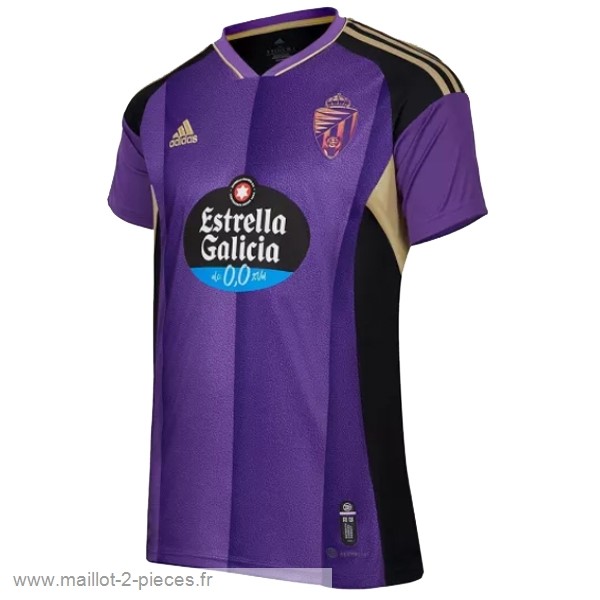 Boutique De Foot Thailande Exterieur Maillot Real Valladolid 2022 2023 Purpura