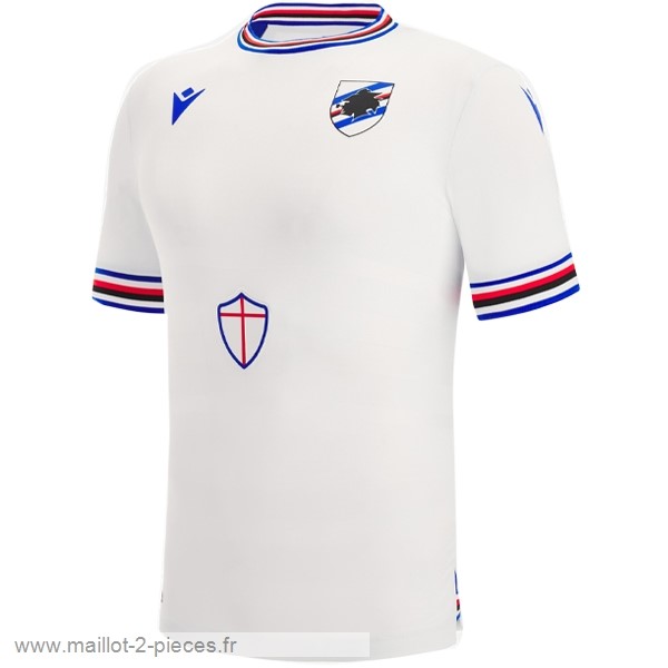 Boutique De Foot Thailande Exterieur Maillot Sampdoria 2022 2023 Blanc
