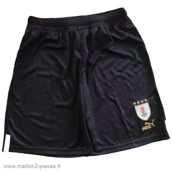 Boutique De Foot Domicile Pantalon Uruguay 2022 Noir