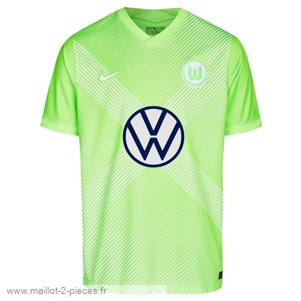 Boutique De Foot Domicile Maillot Wolfsburgo 2020 2021 Vert