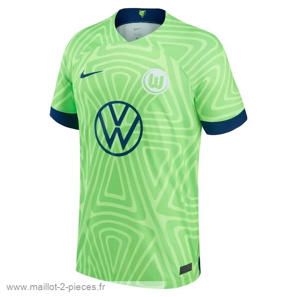 Boutique De Foot Thailande Domicile Maillot Wolfsburgo 2022 2023 Vert