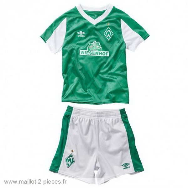 Boutique De Foot Domicile Conjunto De Enfant Werder Bremen 2020 2021 Vert